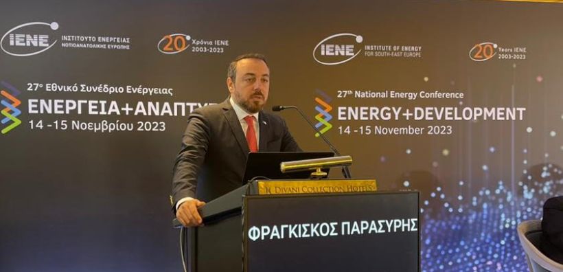 Φ. Παρασύρης: Η πράσινη μετάβαση να μην αφορά λίγους, αλλά να γίνει ευκαιρία για πολλούς