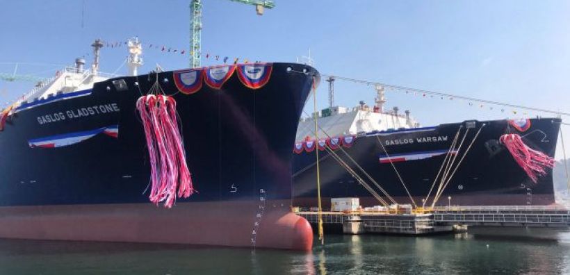 Νέο πλοίο LNG παρέλαβε η GasLog από τη Samsung Heavy Industries