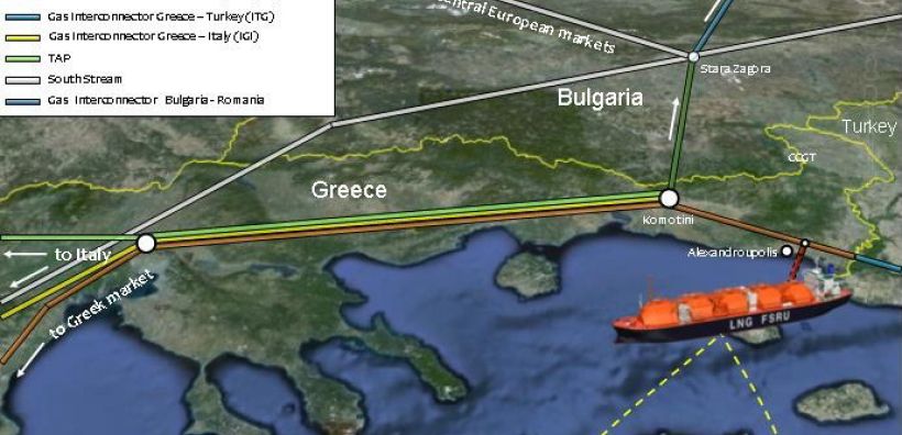Καλοκαίρι η ολοκλήρωση της τεχνικής μελέτης για το πλωτό τερματικό LNG της Αλεξανδρούπολης