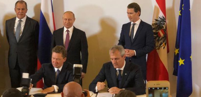 Gazprom και OMV επεκτείνουν την συνεργασία τους στο φυσικό αέριο μέχρι το 2040
