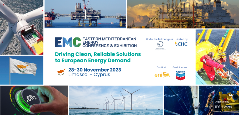 Στις 28 με 30 Νοεμβρίου το Eastern Mediterranean Conference &amp; Exhibition (EMC) στην Κύπρο