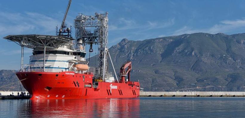 Τεκτονικές και παλαιοκλιματολογικές έρευνες στον Κορινθιακό κάνει το πλοίο-γεωτρύπανο Fugro Synergy