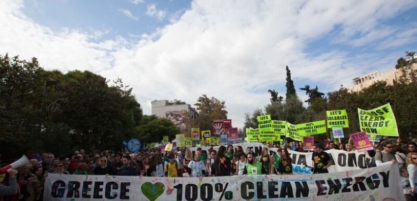 Χιλιάδες στις ελληνικές πόλεις στο πλαίσιο της Παγκόσμιας Δράσης για το Κλίμα