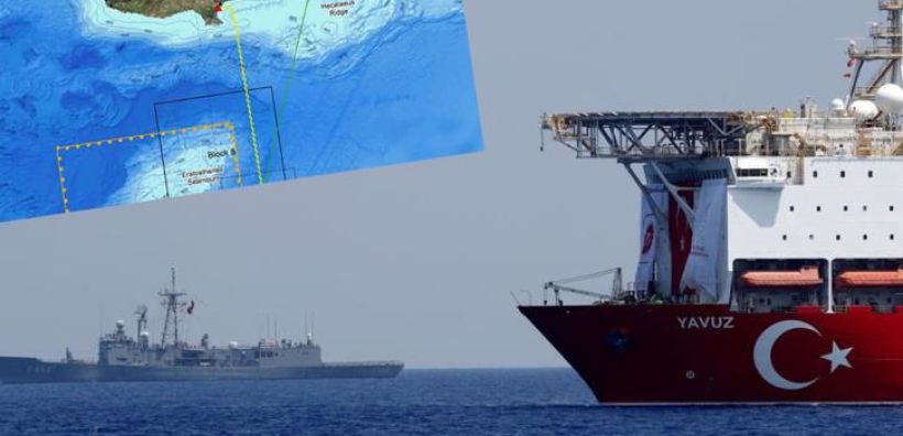 Κύπρος: Έτοιμο κοίτασμα επιχειρεί να "κλέψει" η Τουρκία - "Τρυπάει" σύμφωνα με τα δεδομένα της Eni
