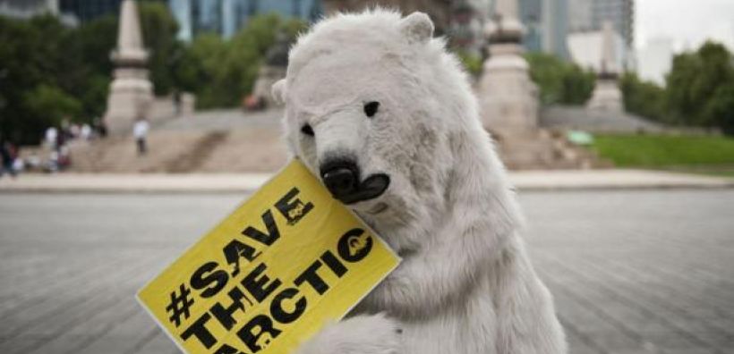 Ποδηλατοδρομία Greenpeace για την υπερθέρμανση του πλανήτη