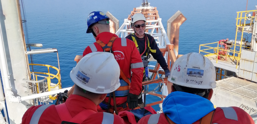 Energean: Δεκάδες εργαζόμενοι εκπαιδεύτηκαν στις εγκαταστάσεις του Πρίνου