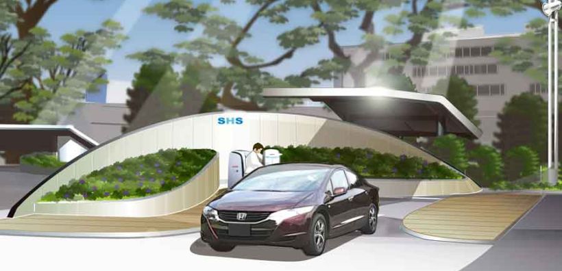 Ηλιακός Σταθμός Παραγωγής Υδρογόνου από τη Honda