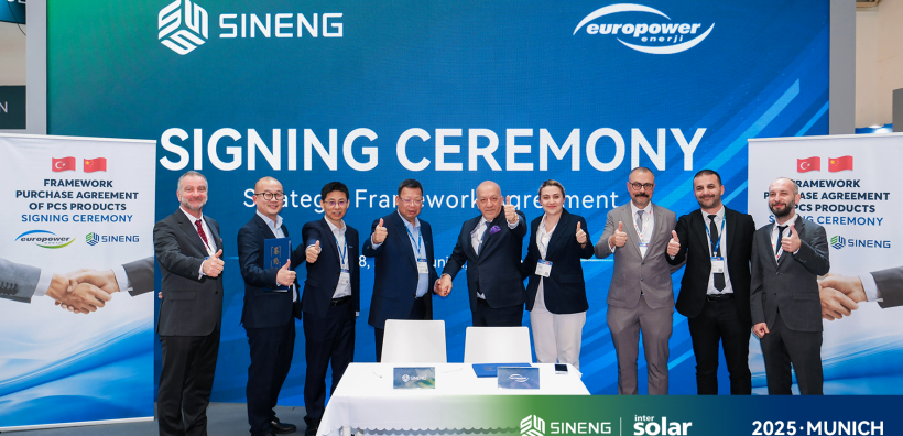 Sineng και Europower Enerji υπέγραψαν MoU για ανάπτυξη αποθήκευσης ενέργειας σε Τουρκία και Κύπρο