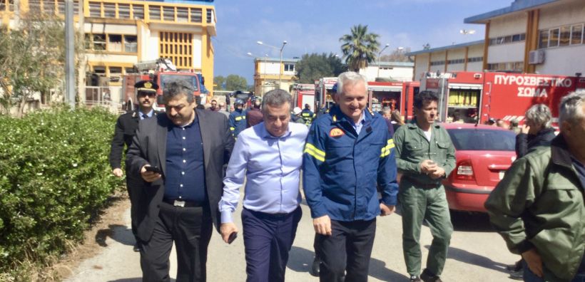 Άμεση κινητοποίηση της Πυροσβεστικής, της Περιφέρειας Κρήτης και του προσωπικού της ΔΕΗ στην Κρήτη
