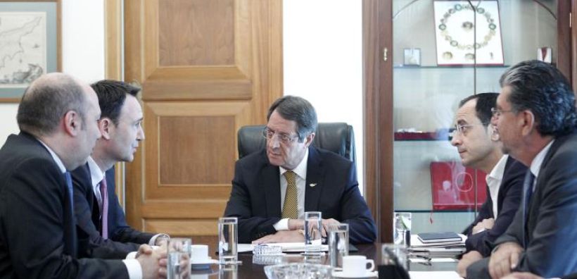 Ολοκληρώθηκαν οι επαφές Αναστασιάδη με πετρελαϊκές εταιρείες εν όψει του γ΄ γύρου αδειοδότησης