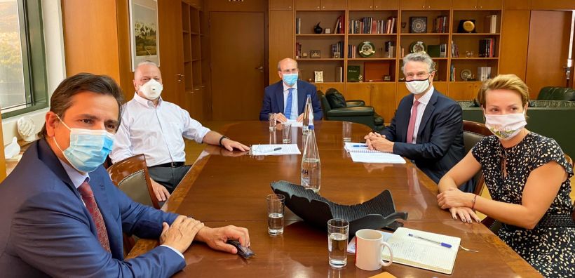 Συνάντηση ΥΠΕΝ με αντιπροσωπεία του ΣΕΒ - Χατζηδάκης: Ο ανταγωνισμός είναι η μεγάλη μεταρρύθμιση στην αγορά ενέργειας