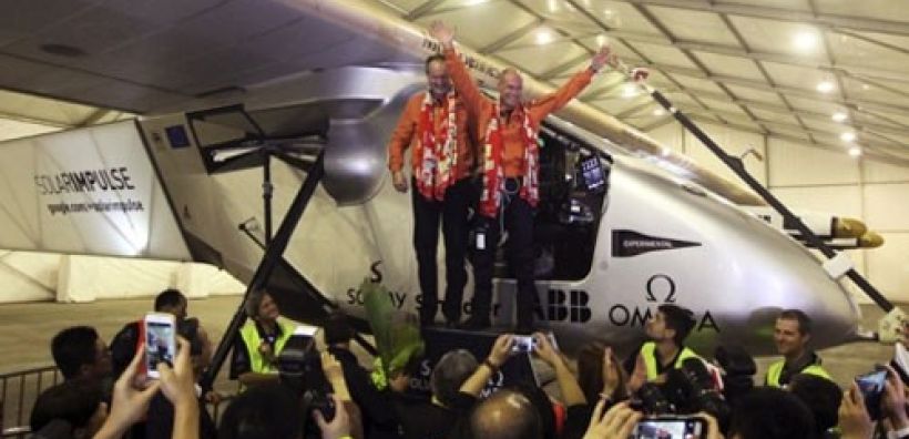 Έφτασε στην Κίνα το Solar Impulse 2