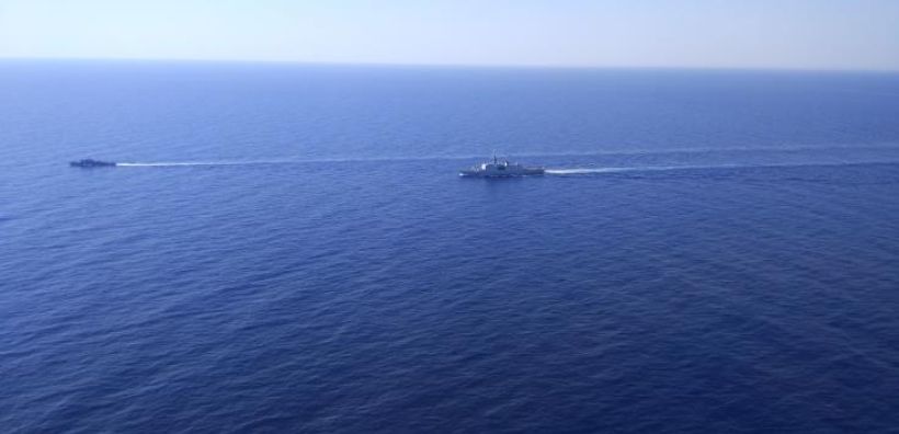 Τριμερής ναυτική άσκηση Κύπρου, Γαλλίας και Ιταλίας στην ΑΟΖ