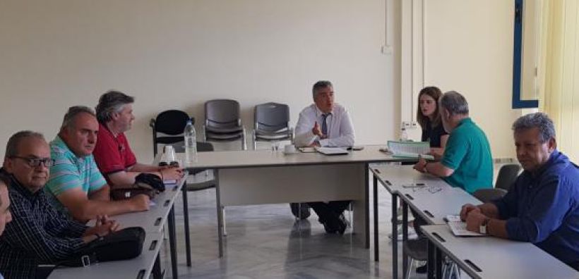 Με τον συντονιστή της Επιτροπής Σχεδίου Δίκαιης Μετάβασης K.Μουσουρούλη συναντήθηκε το προεδρείο του Εργατικού Κέντρου Ν. Κοζάνης