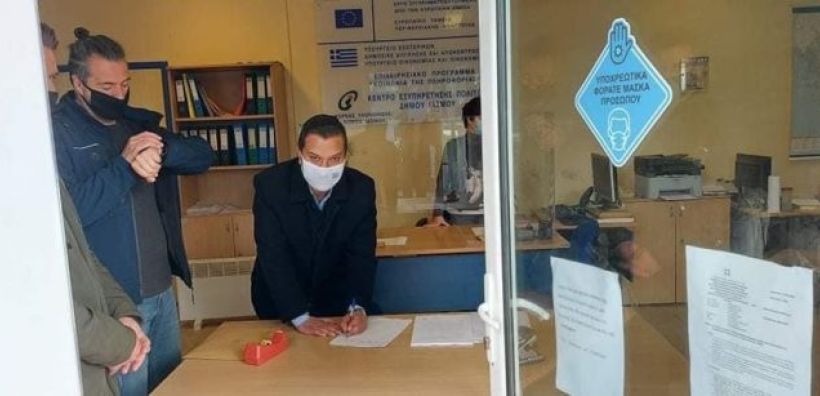 Ο Δήμαρχος Ιάσμου υπέγραψε πρώτος για το φυσικό αέριο