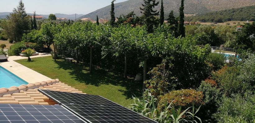 Τριφασικό αυτόνομο φωτοβολταϊκό σε κατοικία στο Κορωπί Αττικής από την MP-ENERGY