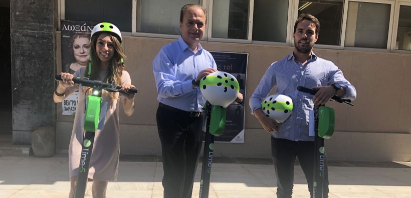 Τα ηλεκτρικά πατίνια της Lime έρχονται στο Ρέθυμνο 