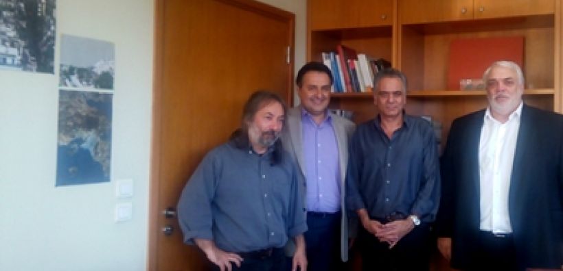 Στο ΥΠΕΝ οι Δήμαρχοι Αγ. Αναργύρων - Καματερού, Αχαρνών και Χαϊδαρίου