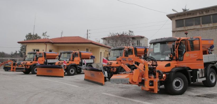 Τέσσερα εκχιονιστικά από τον TAP στην Περιφέρεια Δυτικής Μακεδονίας