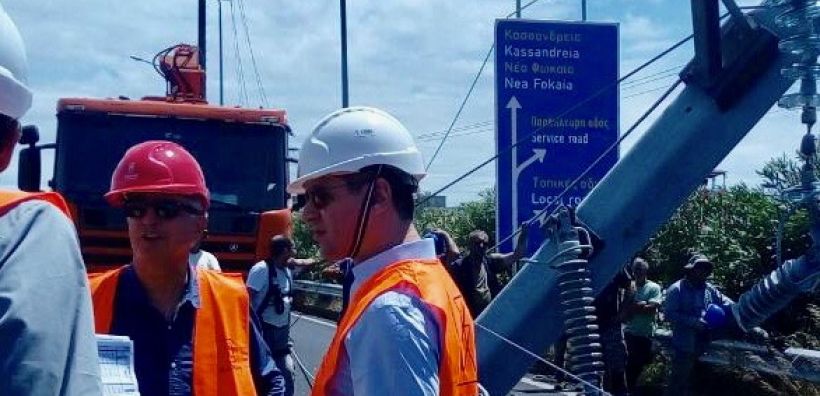 Ηλεκτρογεννήτριες στη Χαλκιδική από σήμερα το βράδυ - 24-30 ώρες θα χρειαστούν σύμφωνα με τον ΑΔΜΗΕ για ομαλοποίηση της ρευματοδότησης