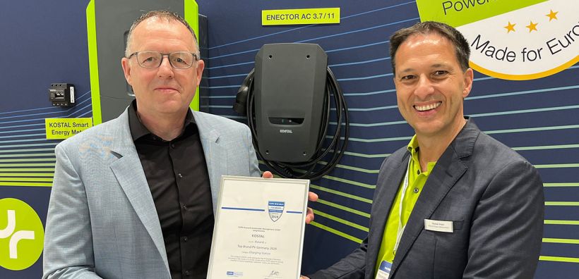 Η KOSTAL κερδίζει 2 βραβεία στο EUPD Research Award 2024