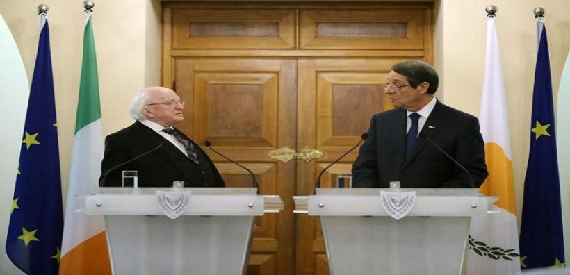 Ιρλανδός Πρόεδρος: Ανησυχία για τις τουρκικές κινήσεις στην κυπριακή ΑΟΖ