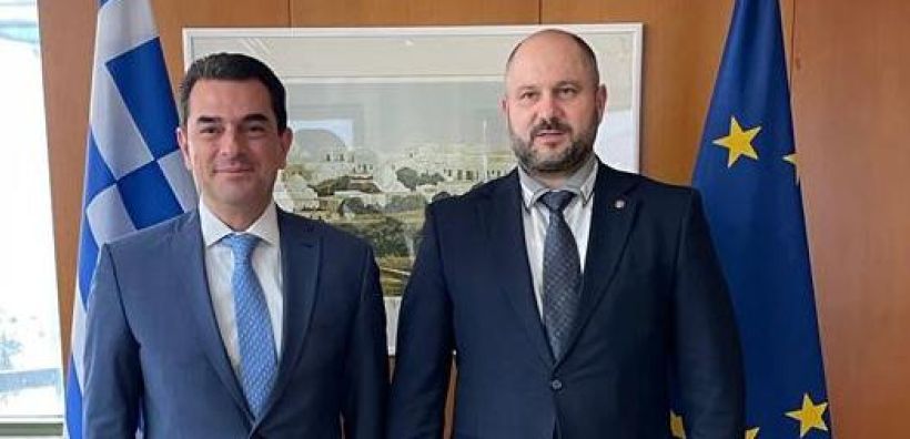 Σκρέκας Ανανεώσιμες Πηγές Ενέργειας και διασυνδέσεις, αλλάζουν το ενεργειακό τοπίο στην Ελλάδα - Συνάντηση με τον Μολδαβό υπουργό