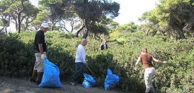 Περιβαλλοντική δράση στη δυτική είσοδο της Θεσσαλονίκης
