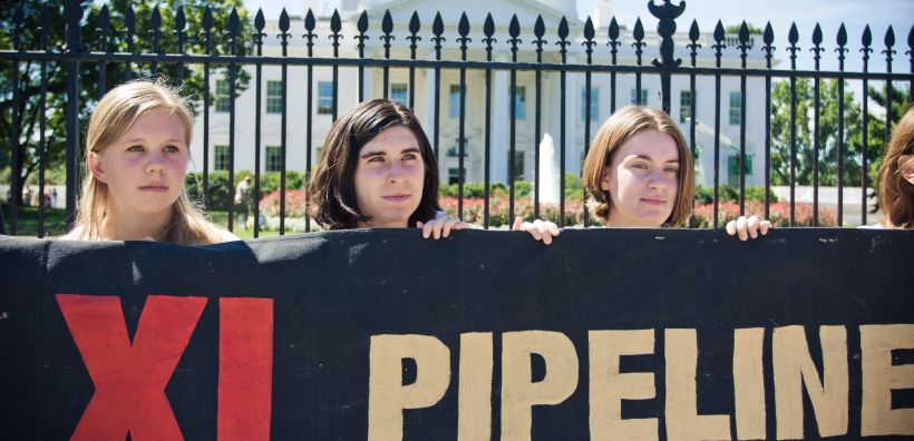 ΗΠΑ: Καθιστική διαμαρτυρία κατά του αγωγού Keystone XL