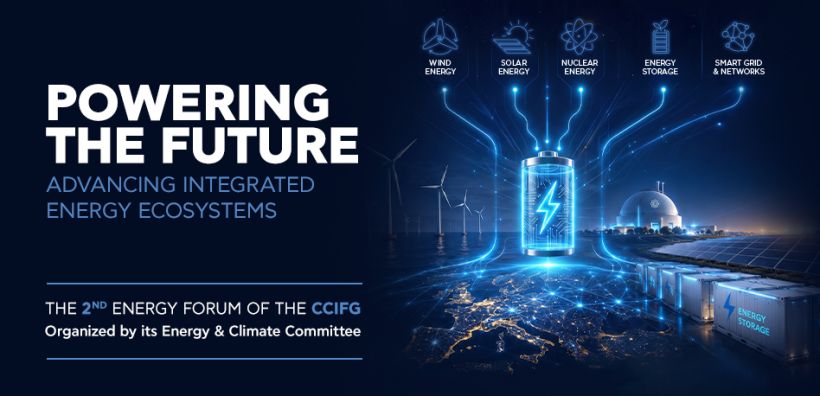 «Powering The Future – Advancing Integrated Energy Ecosystems»: Την 1η Οκτωβρίου το 2o Forum Ενέργειας του Ελληνογαλλικού Εμπορικού &amp; Βιομηχανικού Επιμελητηρίου