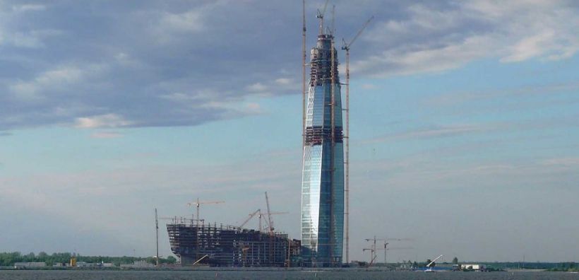 Η έδρα της Gazprom είναι το ψηλότερο κτίριο στην Ευρώπη