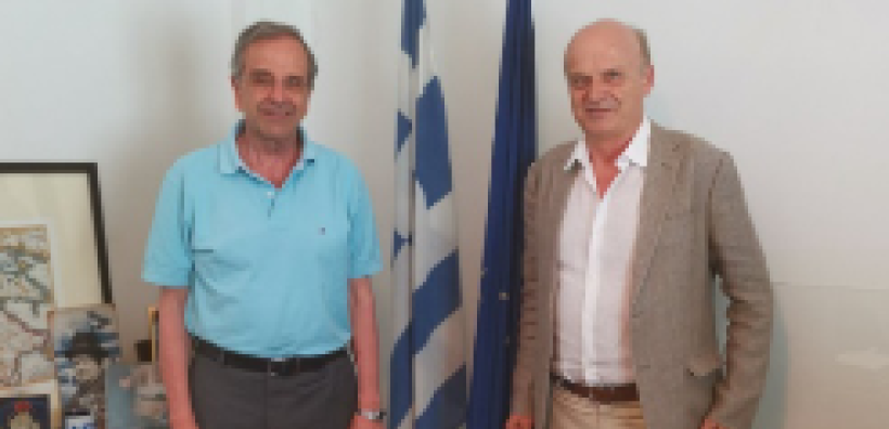 Συνάντηση της Edil Hellas με Σαμαρά - Ενημέρωση για τα έργα και τις δυνατότητες έλευσης αερίου στην Πελοπόννησο