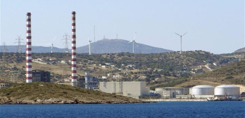 Πυρκαγιά σε εργοστάσιο της ΔΕΗ στο Λαύριο