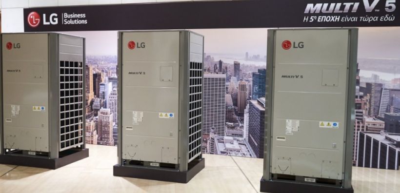 Η LG φέρνει την 5η εποχή στα συστήματα ψύξης-θέρμανσης με τη νέα σειρά VRF κλιματιστικών Multi V 5 και τον απόλυτο συμπιεστή Inverter
