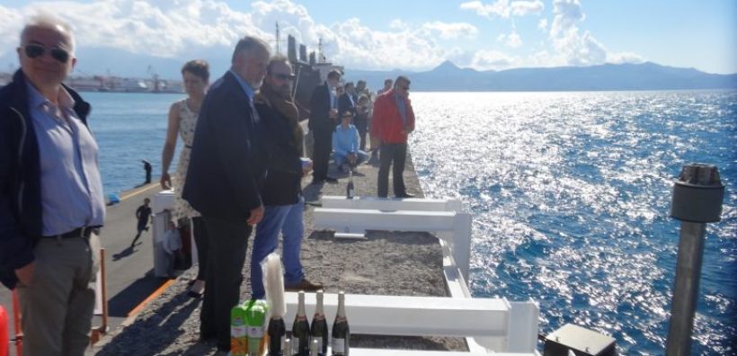 Ξεκίνησε η λειτουργία πιλοτικού συστήματος κυματικής ενέργειας στο Ηράκλειο