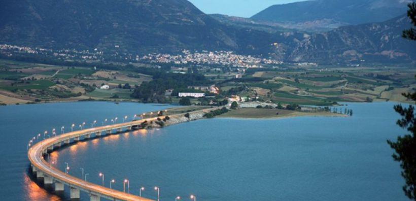 Κοζάνη: Χαμηλή η στάθμη των υδάτων στη Λίμνη Πολυφύτου