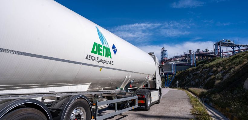 Πρωτιά της ΔΕΠΑ για τον μήνα Μάρτιο στο LNG truck loading - Πάνω από το 50% των φορτίων