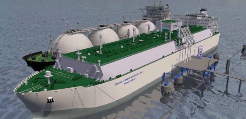 Γερμανία: Συμφωνία Uniper με Mitsui OSK Lines για την προώθηση του FSRU στο Wilhelmhaven