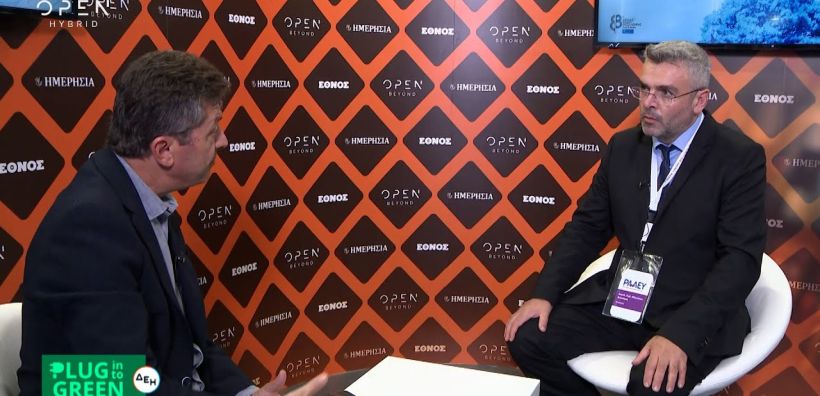 Ο Αθ. Δαγούμας συζητά με τον Θ. Παναγούλη για την εκπομπή Plug Into Green του OPEN - Μέσα στο 2025 πρέπει να ενταχθούν στο σύστημα οι πρώτες μονάδες αποθήκευσης