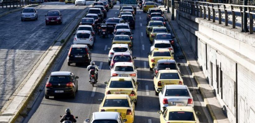 Μεσογείων: “Γολγοθάς” διαρκείας για τους οδηγούς λόγω εργασιών φυσικού αερίου