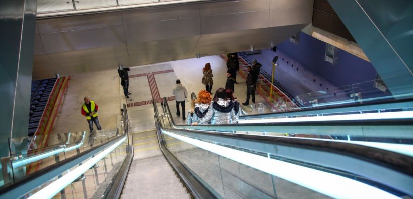 Στο Μετρό Θεσσαλονίκης η ηγεσία του Υπουργείου Υποδομών και Μεταφορών