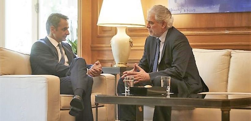 Συνάντηση Μητσοτάκη-Στυλιανίδη για τις τιμές των νέων καυσίμων στα πλοία