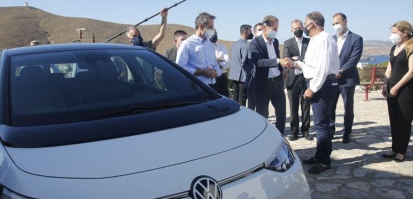 Συνάντηση Μητσοτάκη με τον CEO της VW - Ο διάλογος για το project στην Αστυπάλαια