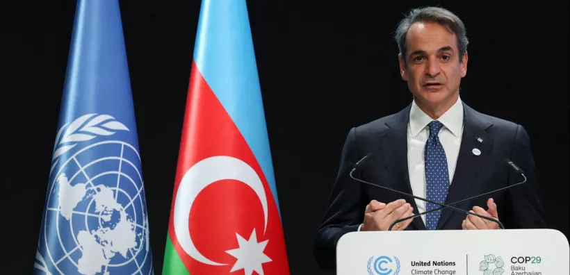 Μητσοτάκης από COP29: Η Ευρώπη να επανεξετάσει το κόστος που πληρώνει για τη μετάβαση - 4 προτάσεις για "μια έξυπνη πράσινη συμφωνία"