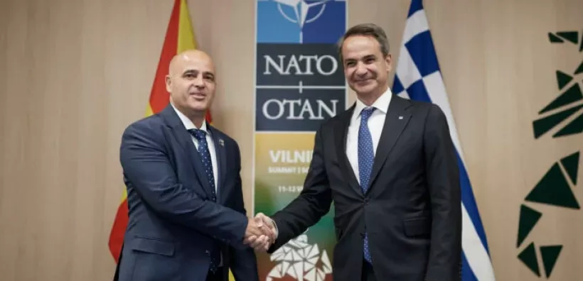 Ενεργειακή χροιά στη συνάντηση Μητσοτάκη-Κοβατσέφσκι στο Βίλνιους