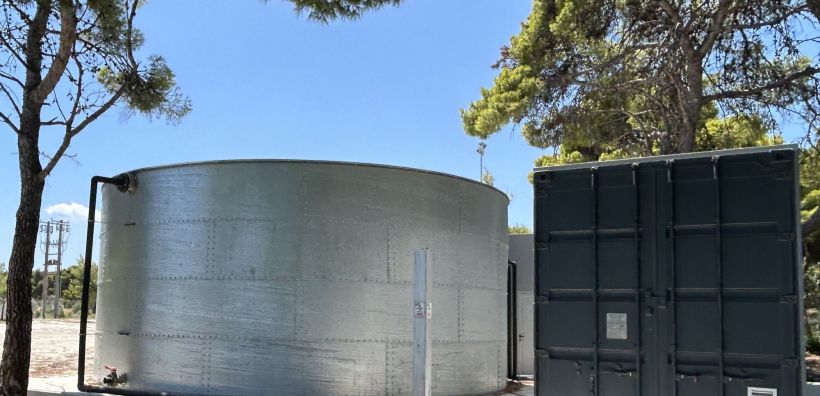 Εγκατάσταση νέων μονάδων αφαλάτωσης στον Δήμο Λουτρακίου-Περαχώρας-Αγίων Θεοδώρων με δωρεά του Βαρδινογιάννειου Ιδρύματος &amp; της Motor Oil