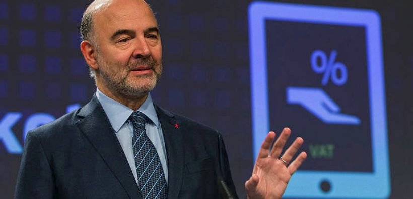 Μοσκοβισί: Σημαντική η βελτίωση της ελληνικής οικονομίας