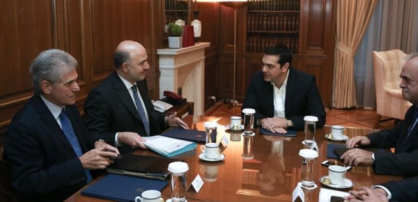 Στο Μαξίμου ο Πιερ Μοσκοβισί - Στο επίκεντρο η πορεία εφαρμογής του προγράμματος