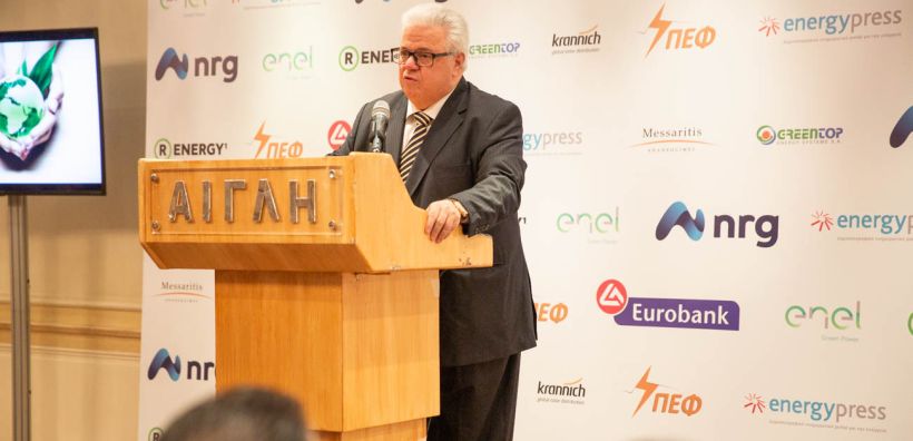 Ο Πρόεδρος του ΔΑΠΕΕΠ Γιάννης Γιαρέντης στην Εκδήλωση του ΣΠΕΦ