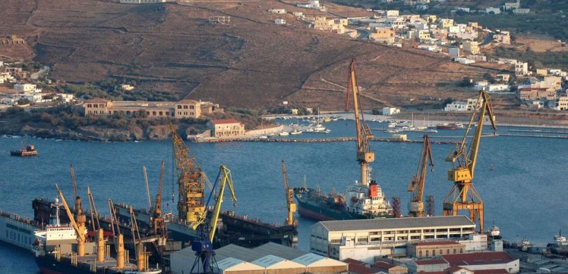 Συνεχίζεται η λειτουργία των Ναυπηγείων Νεωρίου Σύρου